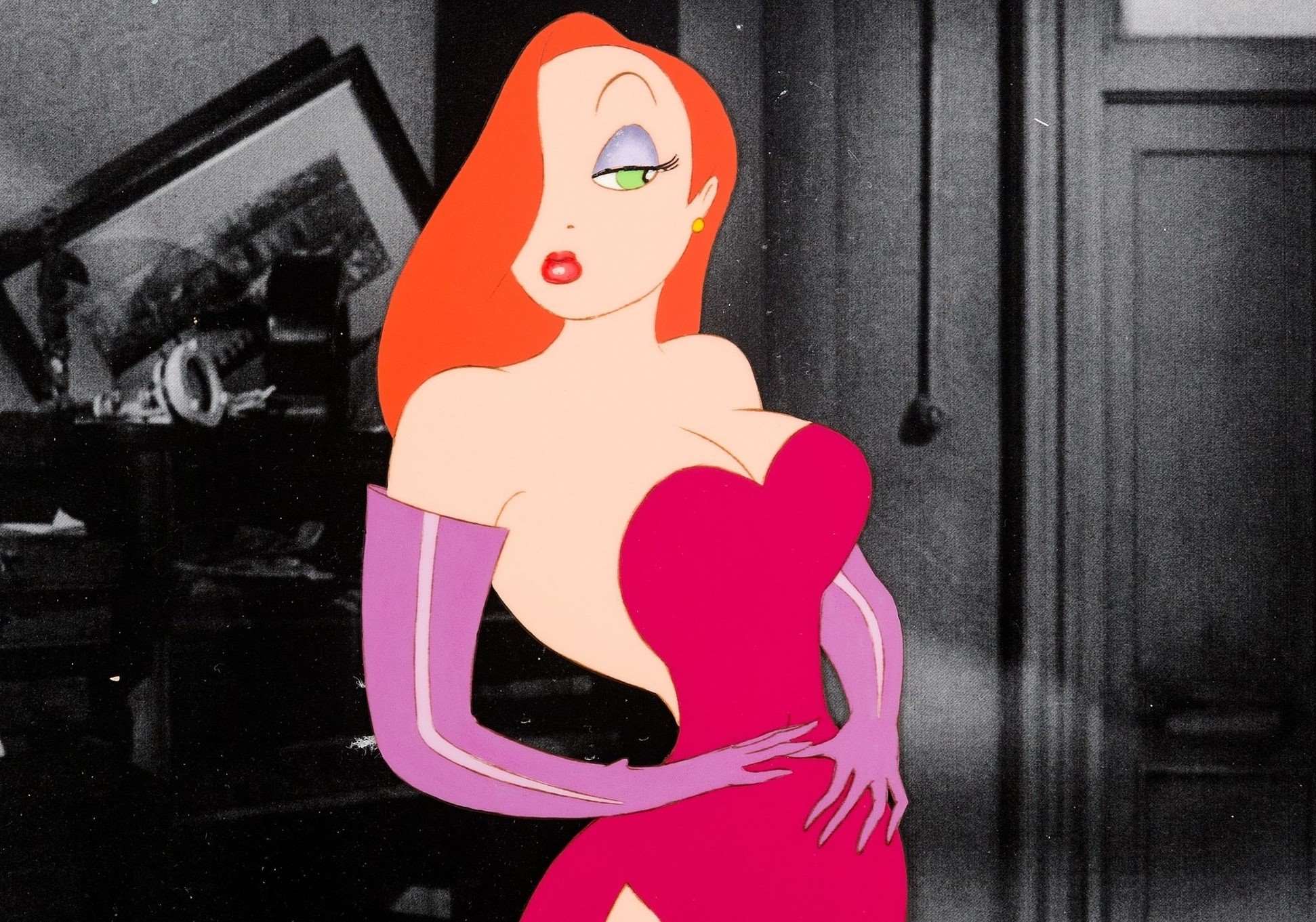 Cartoon image of Jessica Rabbit from the movie Who Killed Roger Rabbit?